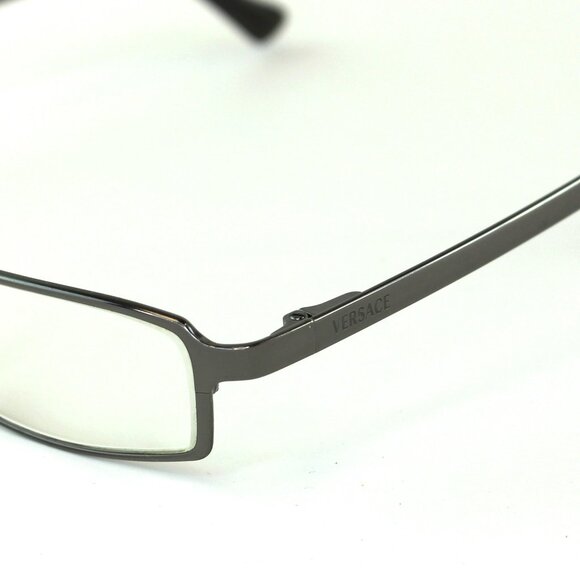 Versace MOD 1041 1001 Unisex Gunmetal Eyeglasses Size 51/17/135 - Picture 10 of 11